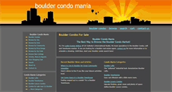 Desktop Screenshot of bouldercondomania.com