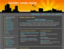 Tablet Screenshot of bouldercondomania.com